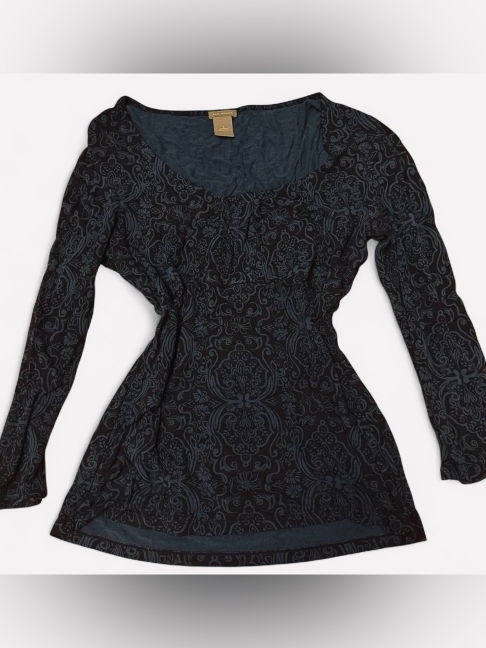 Ann Taylor Black Long-Sleeve